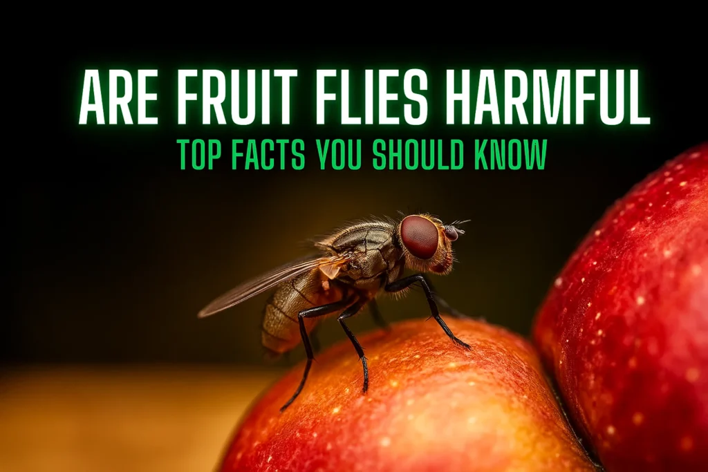 Are fruit flies harmful