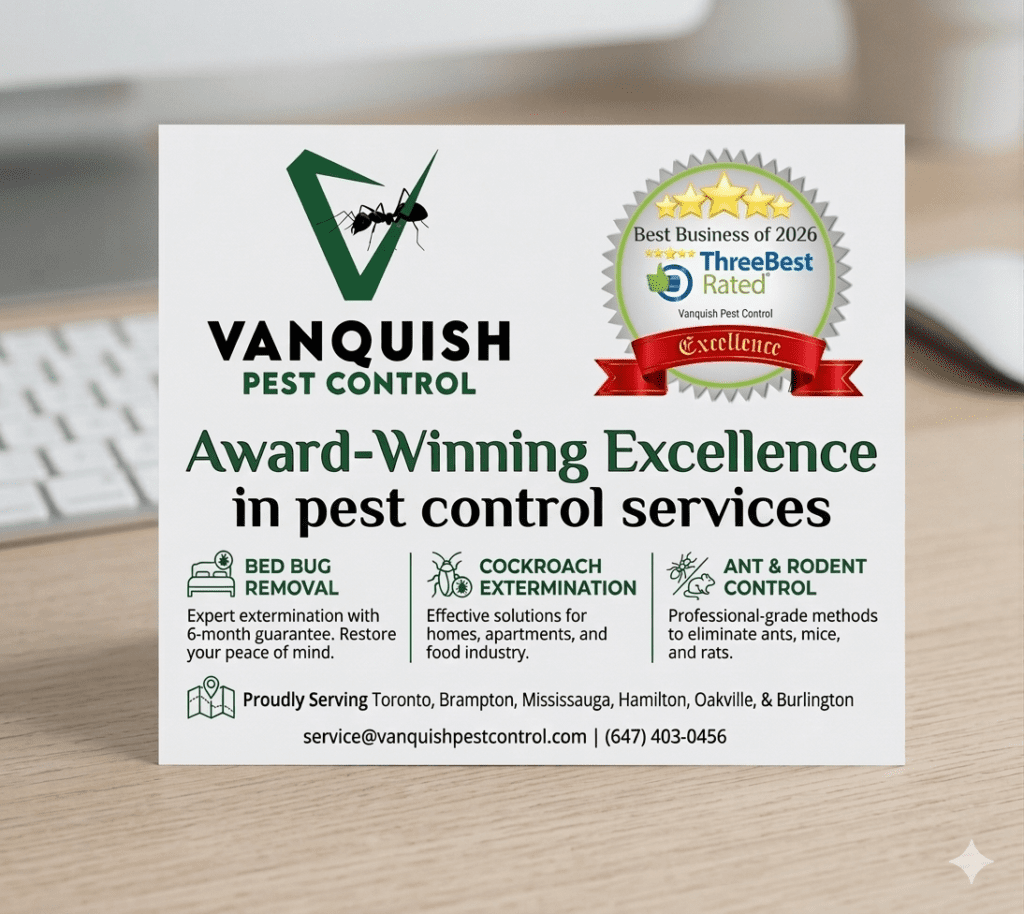 Award-Winning Pest Control in Brampton