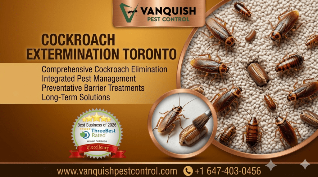cockroach extermination Toronto