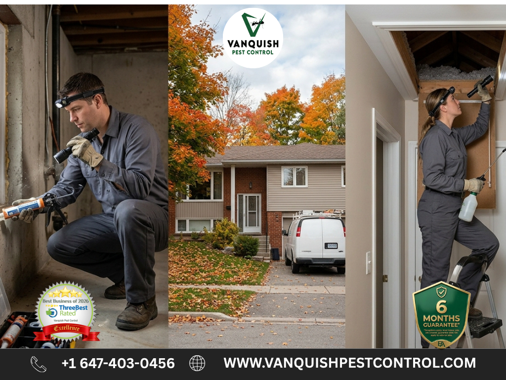 Basement and Attic Pest Control in Ontario: How to Prevent Fall Infestations