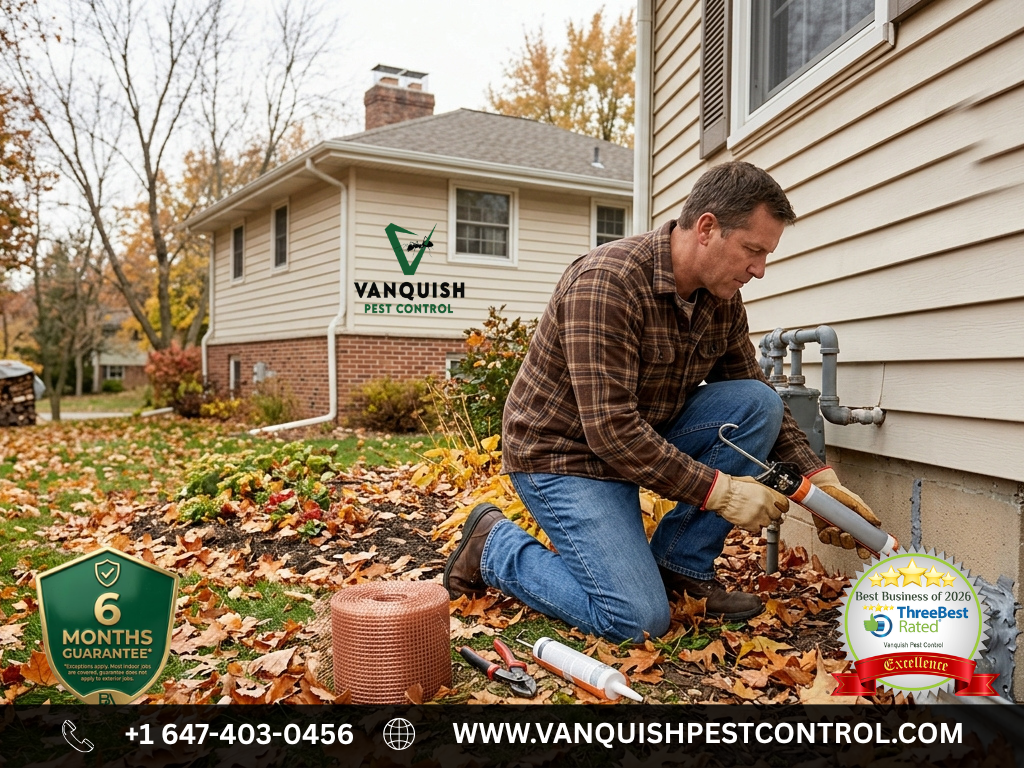 Fall Pest Control in Ontario How to Stop Pests From Entering Your Home Before Winter